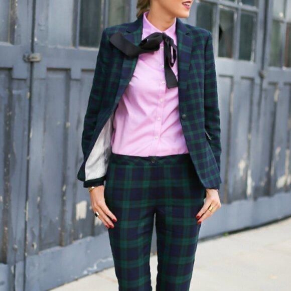 NEW Brooks Brothers 100% Wool Plaid Blazer Jacket - Picture 1 of 10